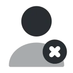 User Remove SVG Icon